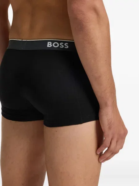 Bokserice Boss s autogramom crna