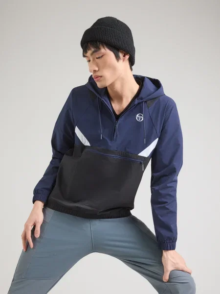 Sergio Tacchini Sportdzseki Apice tengerészkék / fekete fehér