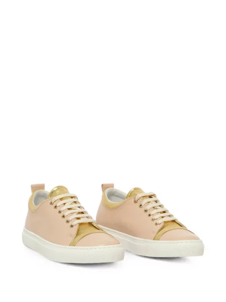 Sneakerși Lanvin cu șireturi din dantelă