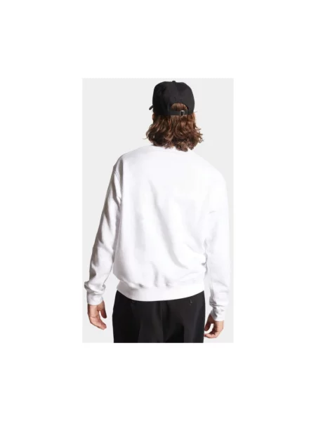 Bluza Dsquared2 z logo biała
