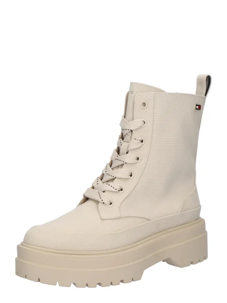 Škornji Tommy Hilfiger bež