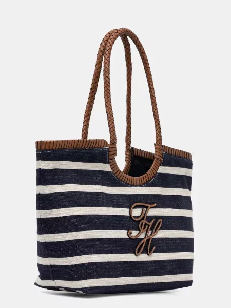 Tommy Hilfiger Geantă Bleumarin alb