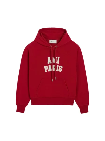 Bluza Ami Paris czerwona