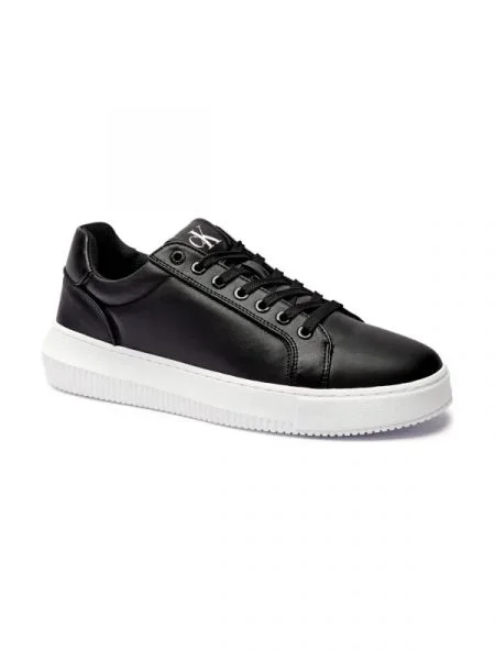 Calvin Klein Jeans De piele sneakers CHUNKY negru
