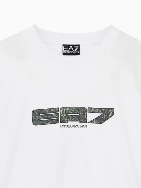 Футболка Ea7 Emporio Armani біла