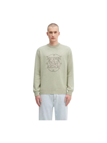 Sweter Drole De Monsieur zielony