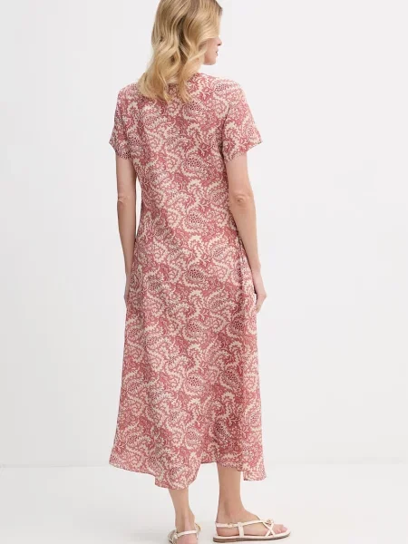 Weekend Max Mara selyem ruha CRESPO piros