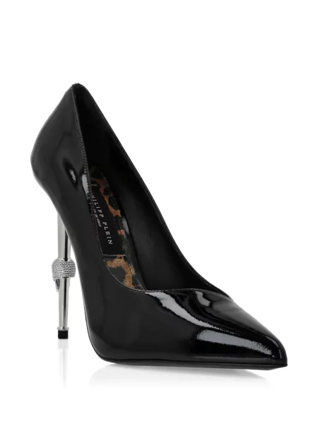 Pantofi cu toc Philipp Plein negru