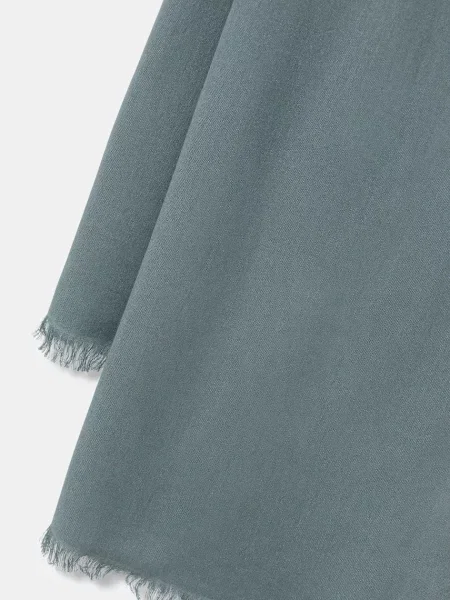 Шарф Sisley однотонний зелений