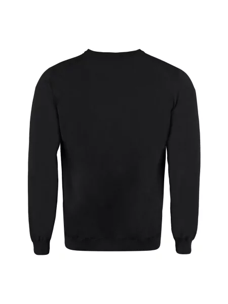 Dzianinowy sweter The (alphabet) czarny