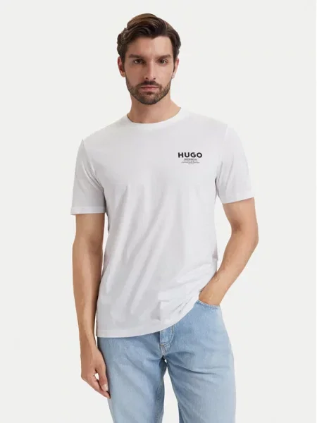 HUGO Póló Nesptee fehér