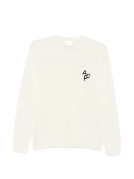 Pulover A.p.c. cu broderie