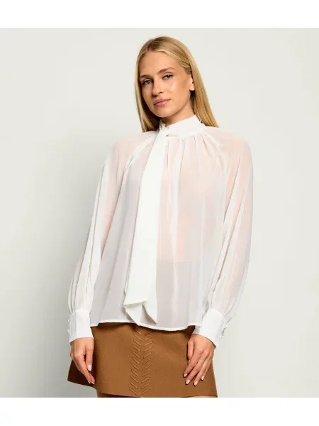 GUESS Bluză Audrine alb