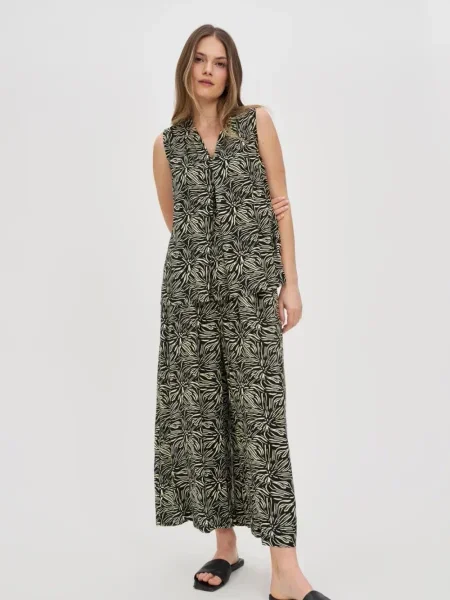 Pantaloni culottes Marisse negru