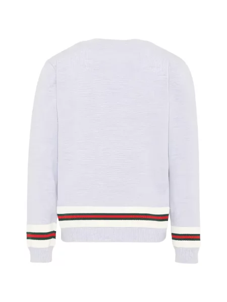 Sweter dziecięcy Gucci szary