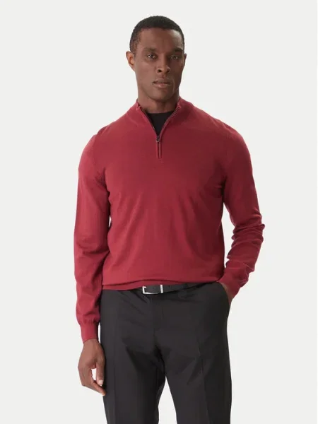 BOSS Pulover Ebenji roșu