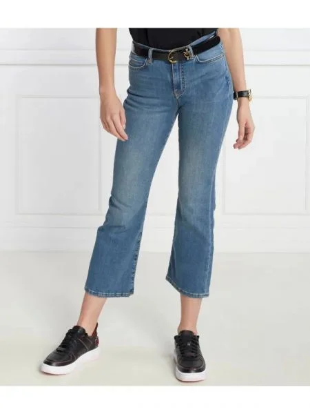 Pinko Blugi BRENDA | flare fit albastru