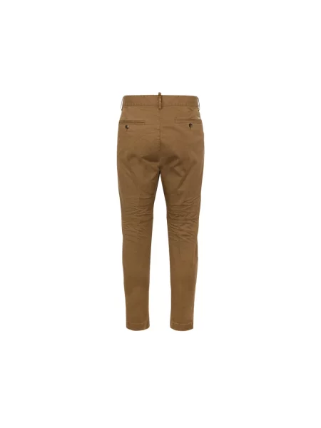 Сhinosy Dsquared2 brązowe