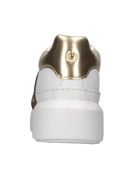 Sneakersy Pollini skórzane białe