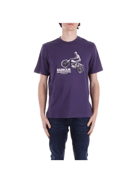 Tricou Barbour albastru