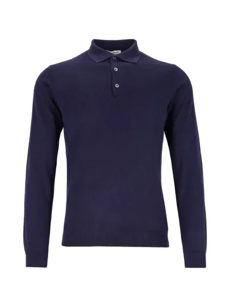 Lung tricou polo Al Duca D’aosta 1902 albastru