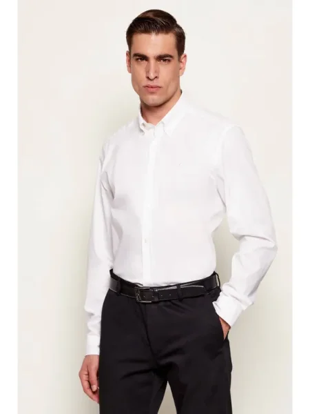 BOSS BLACK Cămașă alb