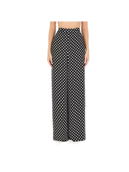 Spodnie Saint Laurent czarne