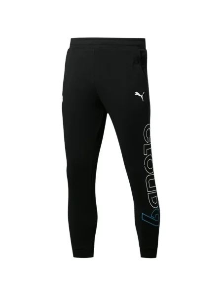 Pantaloni Puma alergare cu autograf negru