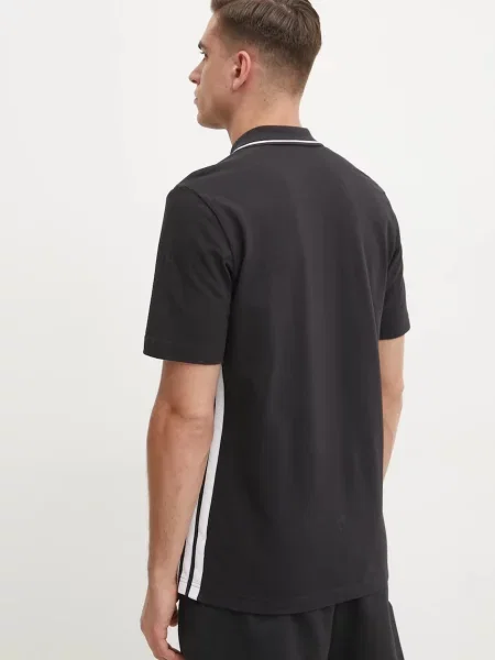 Polo tričko adidas Essentials černá