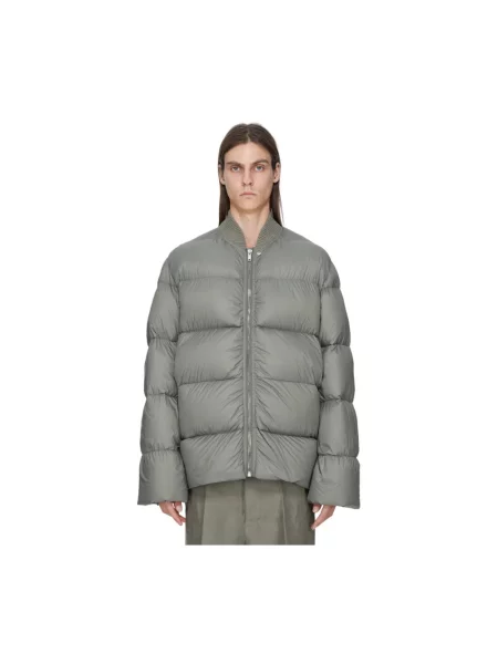Kurtka puchowa Rick Owens klasyczna szara
