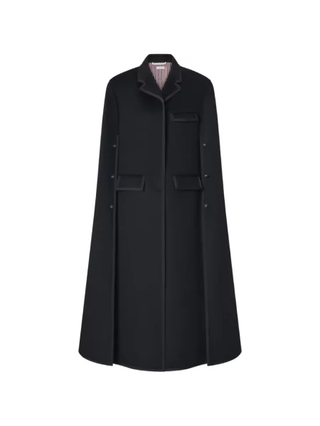 Geacă Thom Browne din cașmir negru