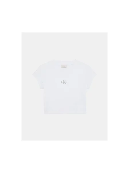Calvin Klein Jeans majica za žene bijela