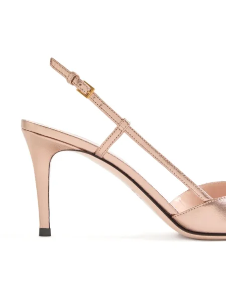 Pantofi cu toc Valentino Garavani slingback roz
