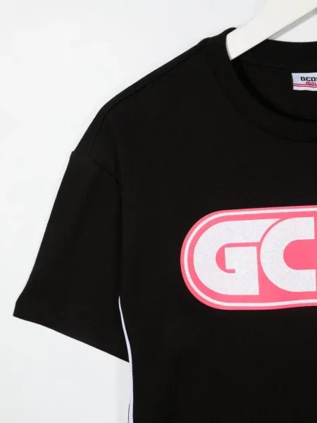 Sukienka koszulowa dziecięca Gcds czarna