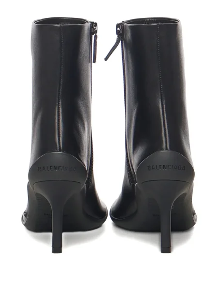 Кожени боти Balenciaga черно