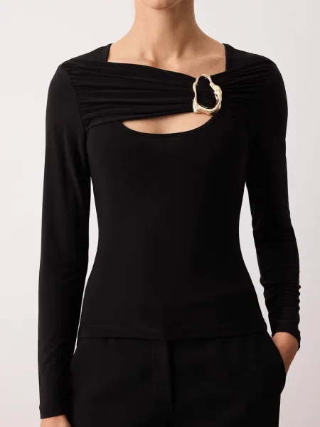 Trendyol Tricou negru