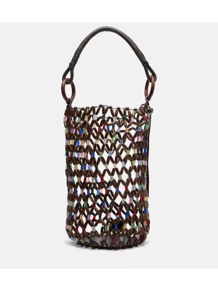 Geanta crossbody Staud maro