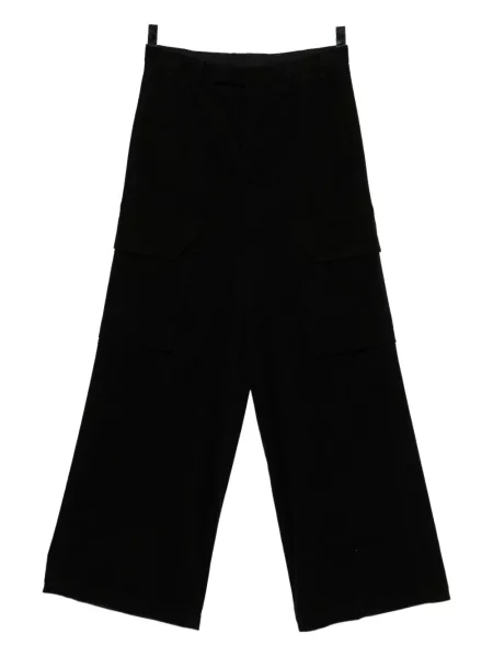 Široké kalhoty Rick Owens černé