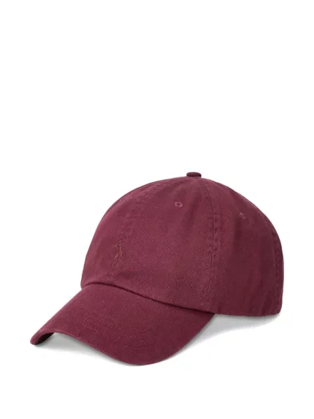 Μικρός κασκέτο Polo Ralph Lauren με χαμηλή μέση υφαίνω διαγωνίως πράσινο