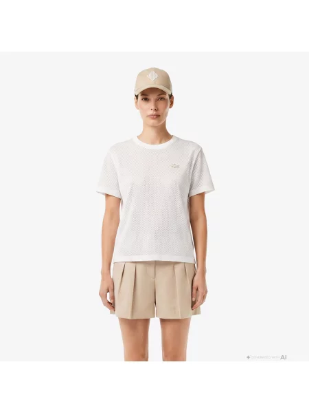 Футболка Lacoste белая