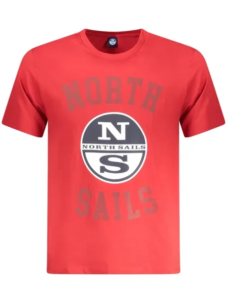 Kratek majica North Sails rdeča