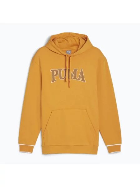 Mikina PUMA Squad Hoodie TR ginger tea žlutá