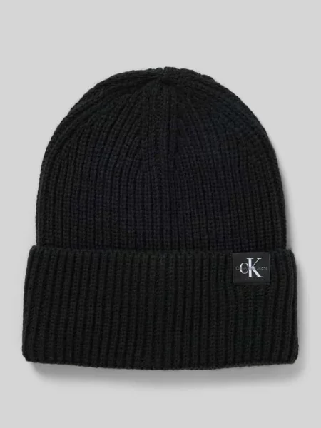 Calvin Klein Czapka schwarz czarna