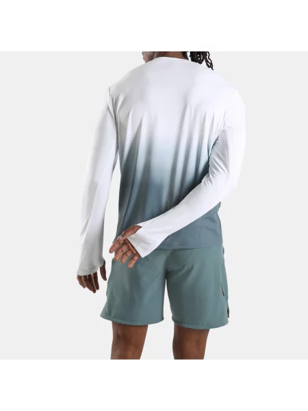 Reebok koszulka z długim rękawem Athlete Speed Ombreunisex WHITE/MIDNIGHT TIDE Size: XS biała