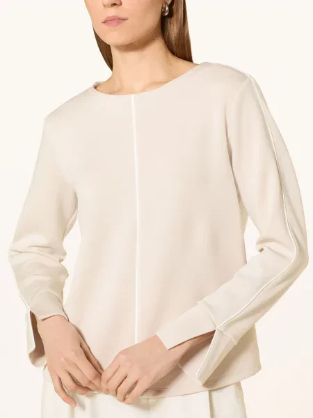 S.Oliver Black Label Bluza beige biała