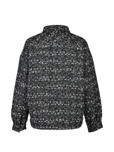 Cămașă Breath din tweed albastru