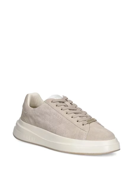 Sneakerși Guess din piele de căprioară
