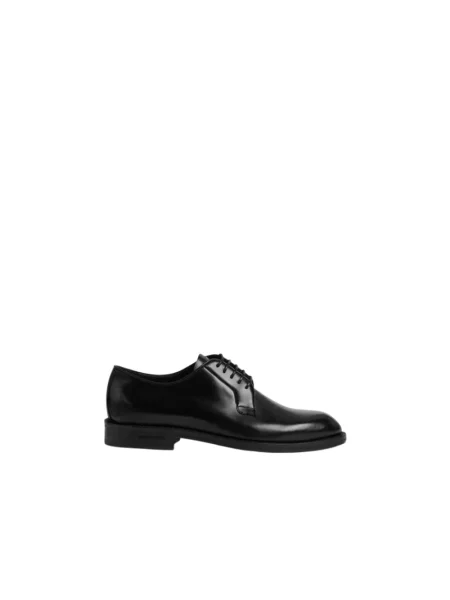 Derby Dsquared2 skórzany elegancki czarny