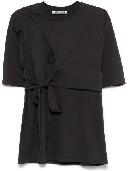 Koszulka Ottolinger kopertowa czarna