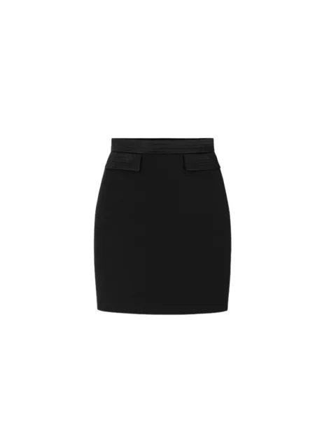Spódnica mini Elisabetta Franchi czarna